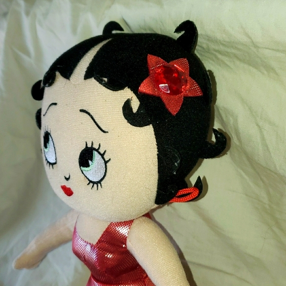 Betty Boop Plush Doll red dress - Picture 3 of 10